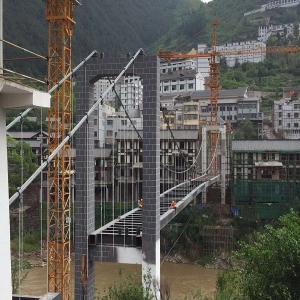 黔川钢结构桥梁案例实景